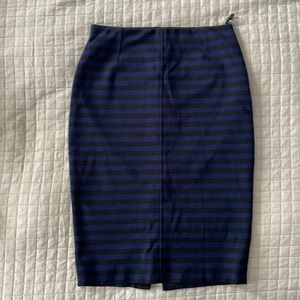 Uniqlo Striped Pencil skirt